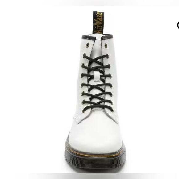 NEW WHITE DR. MARTENS ZAVALA COMBAT BOOTS SZ 9 WOMAN - Picture 7 of 12